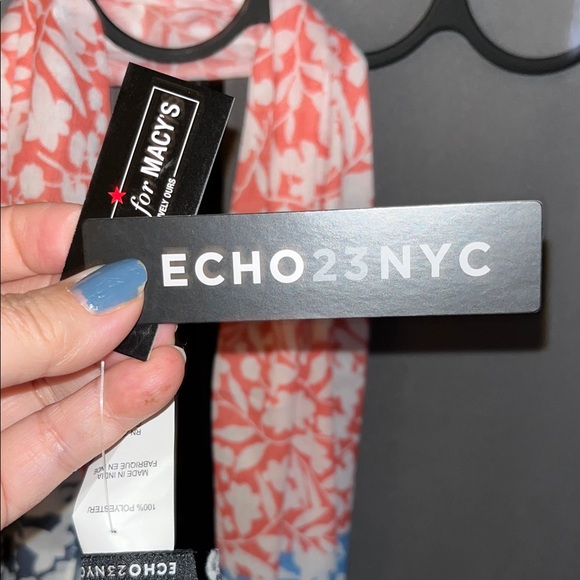 Colorful Patterned Scarf - Picture 7 of 8